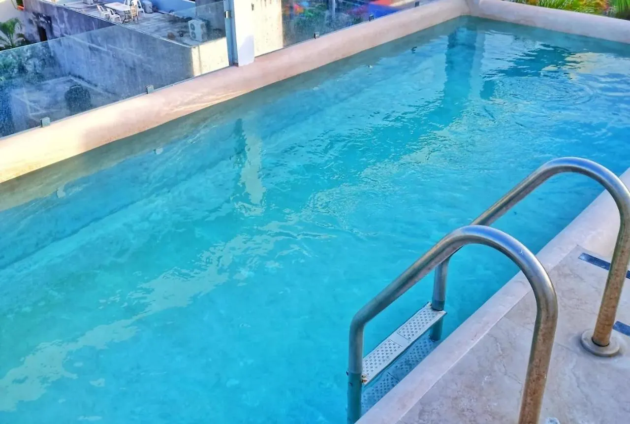 Piscina En La Cima Lujoso Apartamento En Playa Del Carmen Mexico