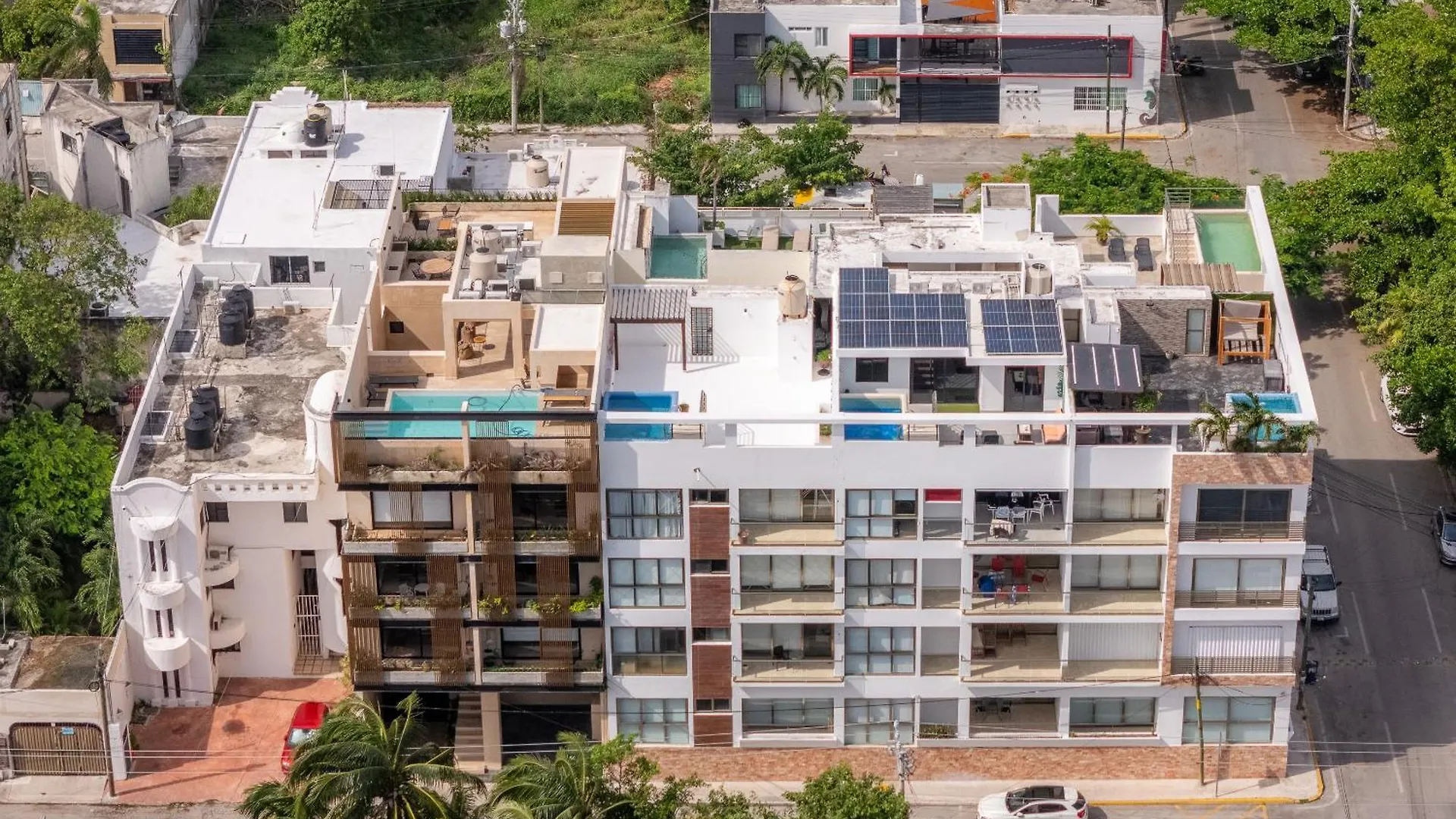 Piscina En La Cima Lujoso Apartamento En Playa Del Carmen México