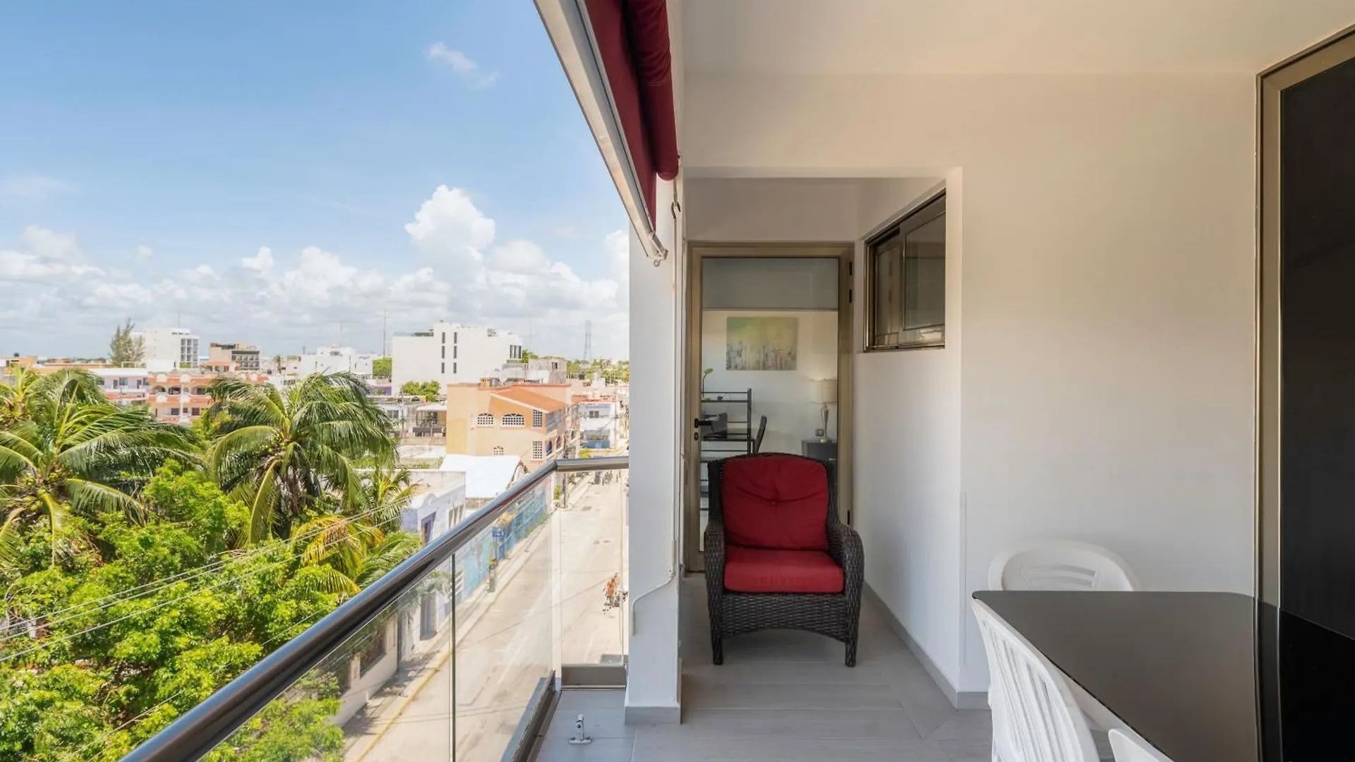 Piscina En La Cima Lujoso Apartamento En بلايا ديل كارمن شقة